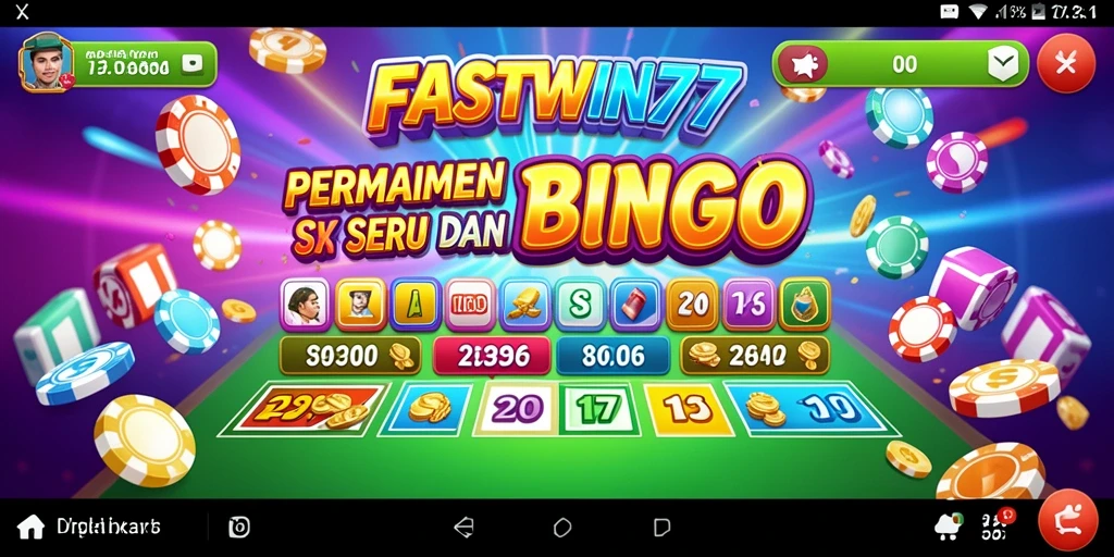 Tampilan gameplay menarik dengan suasana Bingo yang meriah.