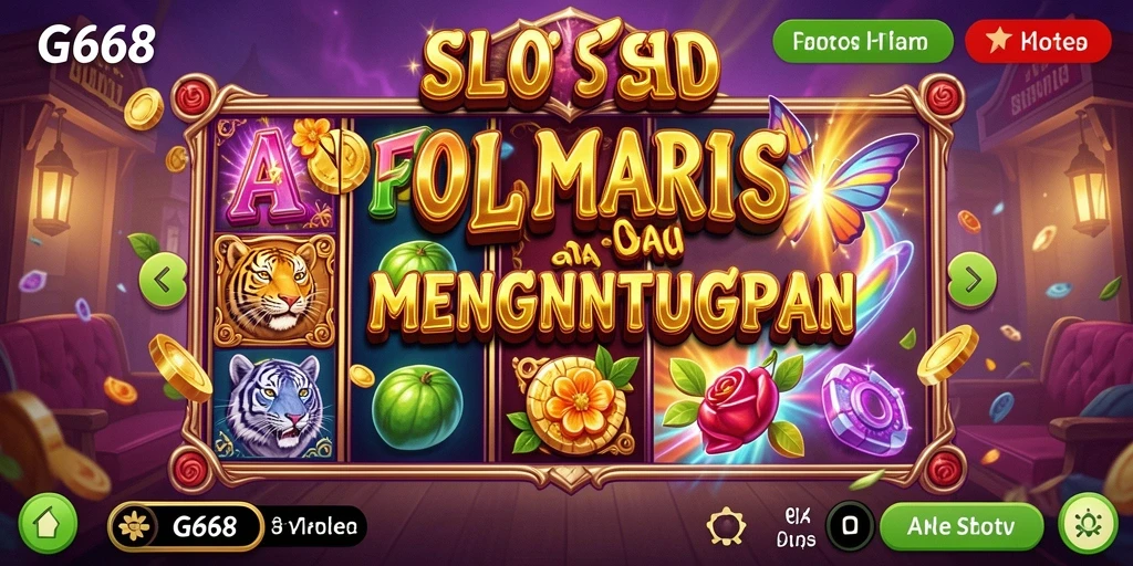 Screenshot G668 menampilkan gameplay Slot yang mengasyikkan.