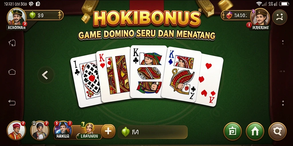 Tampilan gameplay HOKIBONUS yang seru dan interaktif.