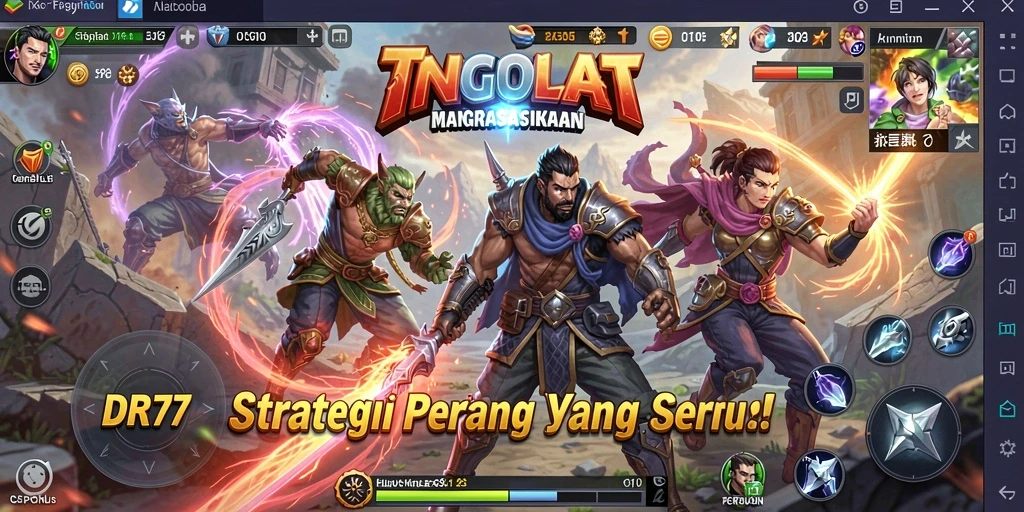 Screenshot gameplay IDR77 yang menunjukkan aksi strategi seru.