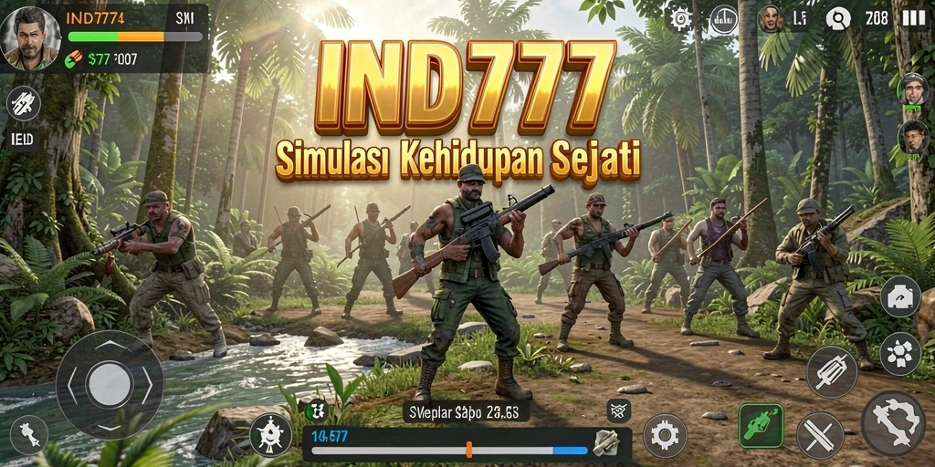 Tangkapan layar <strong>IND777</strong> menunjukkan gameplay simulasi yang imersif dan interaktif.
