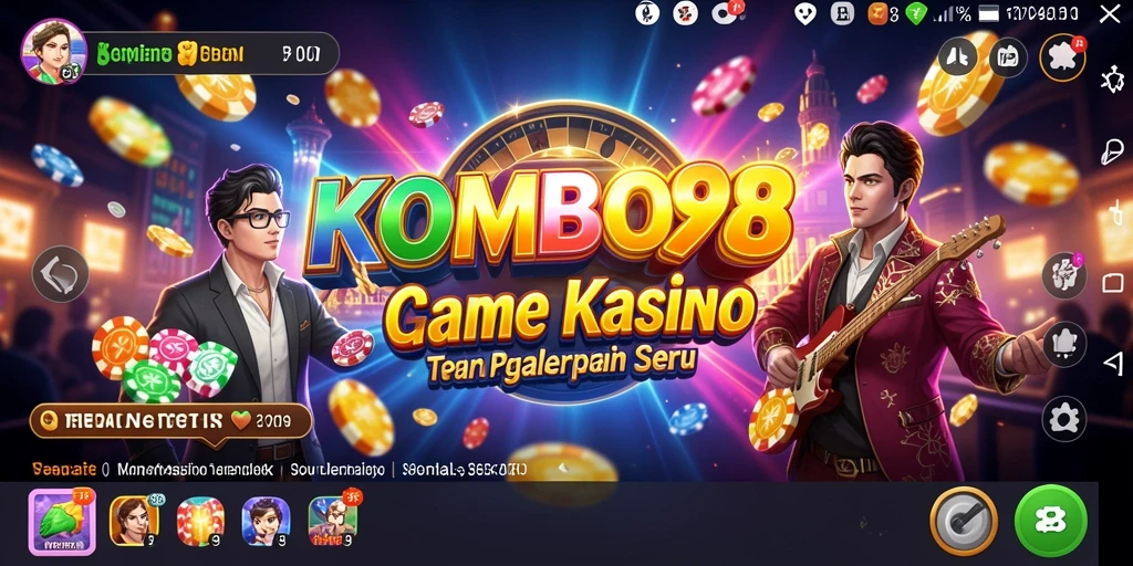 Tampilan gameplay menegangkan dari KOMBO88 yang penuh aksi Kasino.