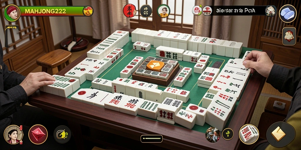 Tampilan gameplay menarik dari MAHJONG222 dengan elemen Idle yang memikat.