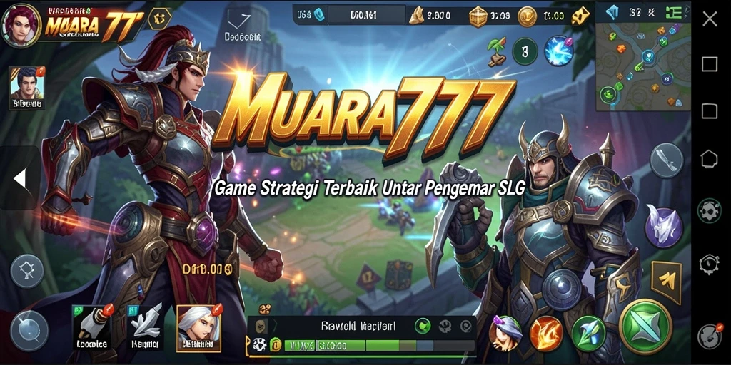Screenshot utama MUARA777 menampilkan aksi strategis dalam gameplay.