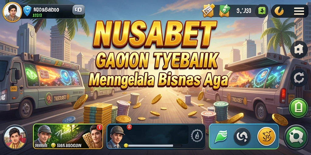 Screenshot utama NUSABET menampilkan gameplay Tycoon yang mendebarkan.