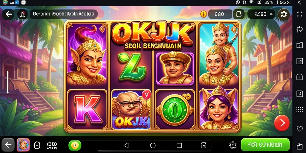 Gameplay seru dan menarik di OKJK yang menampilkan slot kualitas tinggi.