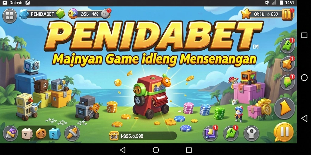 Tampilan gameplay PENIDABET yang menarik dan penuh warna.